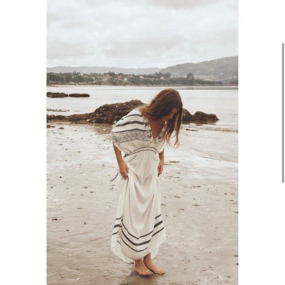 BEADED KAFTAN DRESS xs-s - Picture 3 of 5